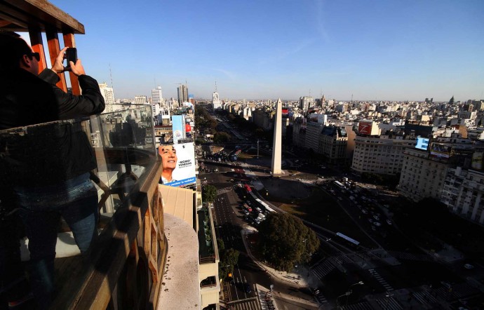 Vista desde el Hotel Panamericano. Foto: Silvina Frydlewsky