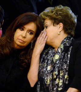 Dilma Rousseff le hace una confidencia a Cristina Fernánez