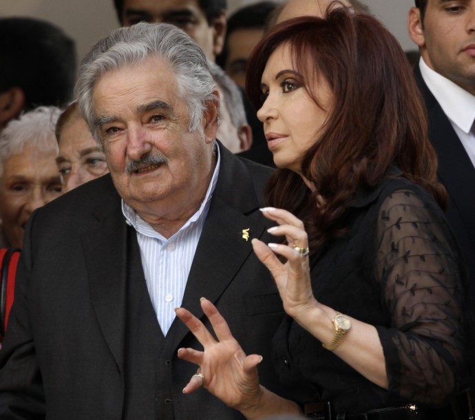 Cristina Fernandez, Jose Mujica