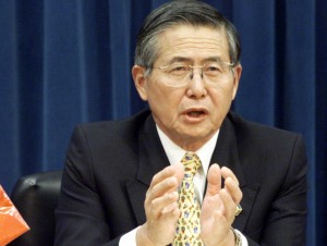 El ex presidente Alberto Fujimori