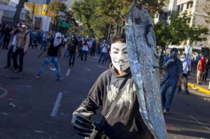 Estudiantes opositores encabezaron multitudinarias marchas en Caracas