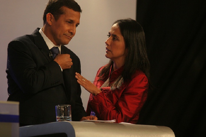 Ollanta Humala y Nadine