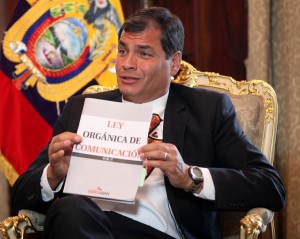Rafael Correa, presidente de Ecuador 