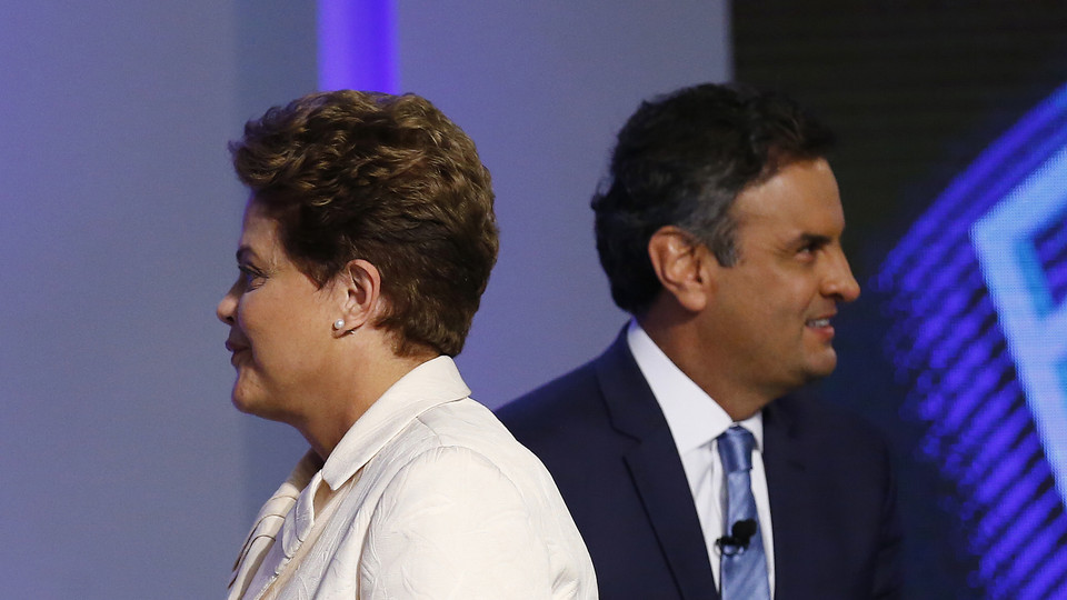 Dilma y Aecio
