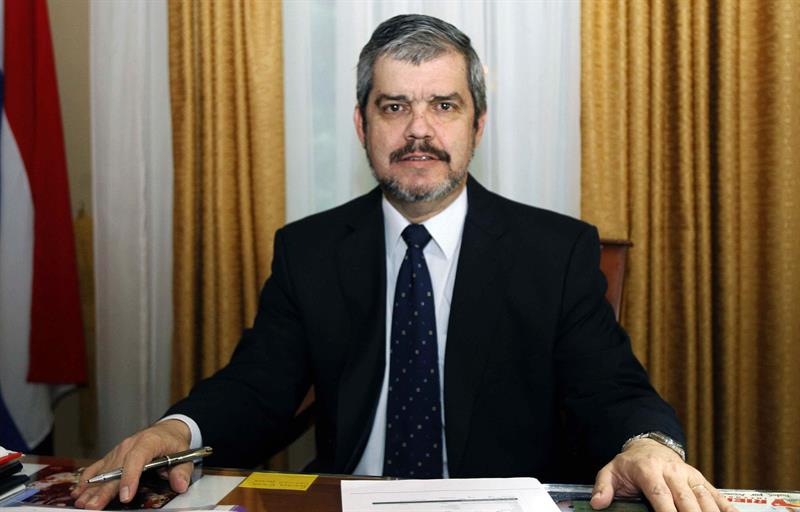 El presidente del Consejo de la Magistratura de Paraguay, Enrique Riera Escudero