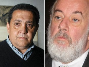 El piquetero oficialista Luis D´Elía y el juez Bonadío