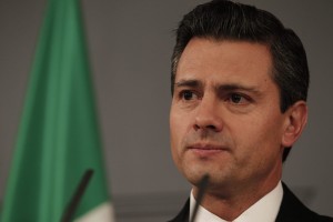 El presidente Enrique Peña Nieto