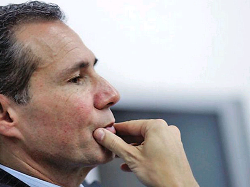 Alberto Nisman en una imagen de la semana pasada