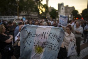 bandera nisman argentina
