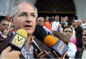 Antonio Ledezma, alcalde de Caracas detenido por las fuerzas de Nicolás Maduro