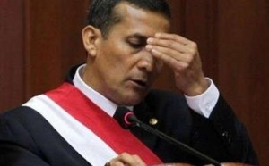El presidente Ollanta Humala
