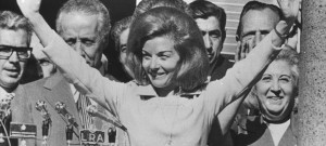 Isabel Perón en sus tiempos de presidenta
