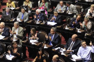 Sesión del Congreso argentino donde se aprobó el Memorándum con Irán
