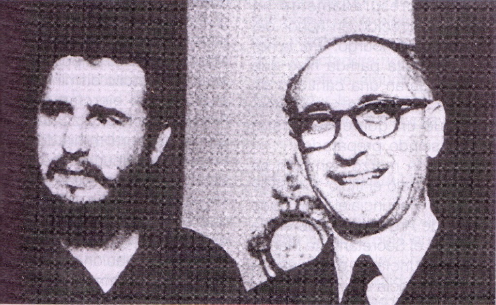 Fidel Castro y Arturo Frondizi