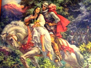 cortés y la malinche