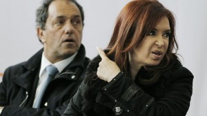 La presidenta de Argentina y Daniel Sciolli