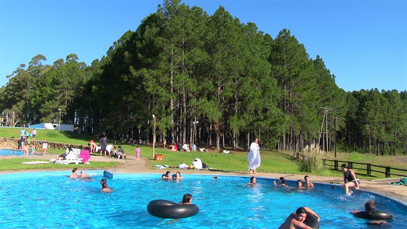 Parque acuático de termas de Salto Grande, Uruguay. EFE