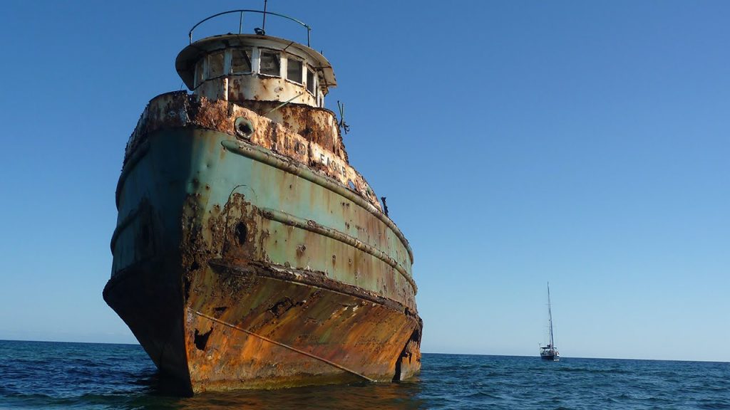barco oxidado